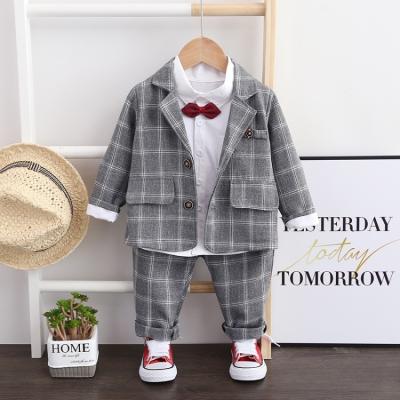 China Customized Kids Anti-Shrinkage Slim Fit Suits Children Clothing Baby Boy Formal High Quality Suits for sale