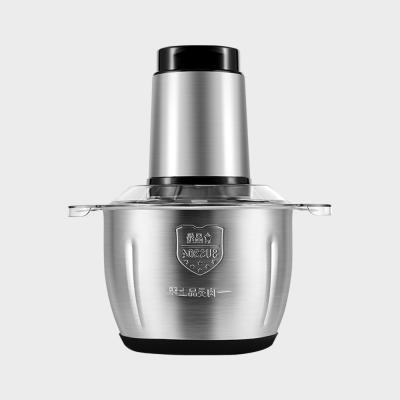 China Powerful High Efficiency 2L/3L Stainless Steel Electric Chopper Machine For Sale Price Household for sale