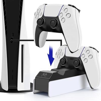 China Both Controllers Charging At The Same Time High Quality Controller Dual Charger Desioned Of New Arrival PS5 Game Controller Charger ps5 Charging Station For P5 Controller for sale