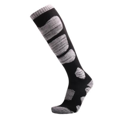 China Wholesale Men's Athlete Winter Breathable Outdoor Sports Ski Hiking Socks High Tube Breathable Thick Warm Socks for sale