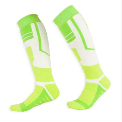 China Sporty Athletic Wholesale Custom Colored Wool Ski Boots Compression Socks for sale