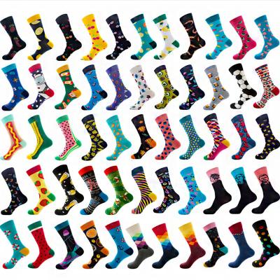 China Manufacturers QUICK DRY Crazy Socks QUICK DRY Women Men Fruit Socks Crew Cute Embroidered Funny Socks for sale