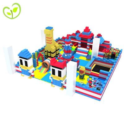 China Factory Supply Children Playground Non-Toxic Large Toy Foam Building Block Set PPE Foam Block for sale