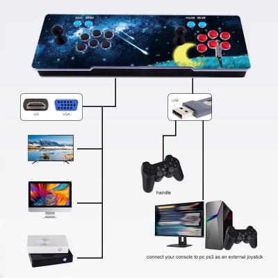 China WIFI WIFI Game Download 10000 In 1 Retro Game Double Button Joystick Home Box Pandora Video Electronic Game Console for sale