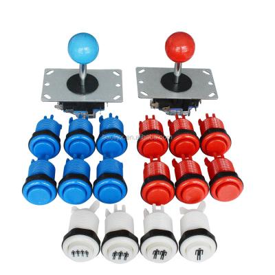 China Factory direct sale low price electronic game accessories delay button and joystick DIY zero arcade set DIY for sale