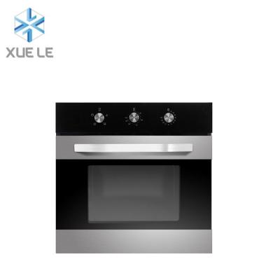 China Stainless Steel+glass 60*60cm Electric 80L Built In Oven for sale