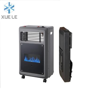 China Blue flame outdoor gas heater with fan for sale