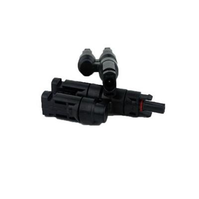 China 4T solar system 1000VDC 4 to 1 plug to solar PV branch pipe to connect solar panel for sale