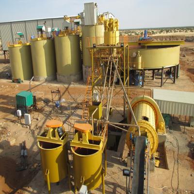 China EPC contractor carbon leaching plant for gold ore processing and mining in Cambodia 500t/d for sale