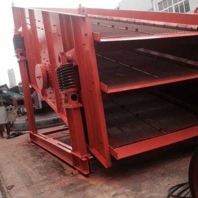 China Ore Gold Processing Plant Two Decks Vibrating Screen For Gold Screening for sale