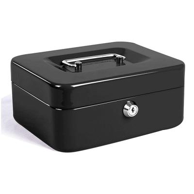 China Cheap Customizable High Quality Steel and Simulation Steel Security Cash Box Money Strong Safe Box for sale