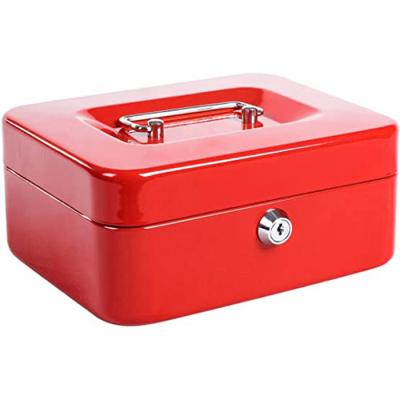 China Customizable Steel Metal Security Storage Locker Piggy Bank With Lockable Box Small for sale