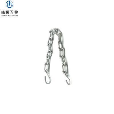 China Load Link Ring Chain Long Link Lashing Lifting High Quality Round Chain Welded Short Link Chain for sale