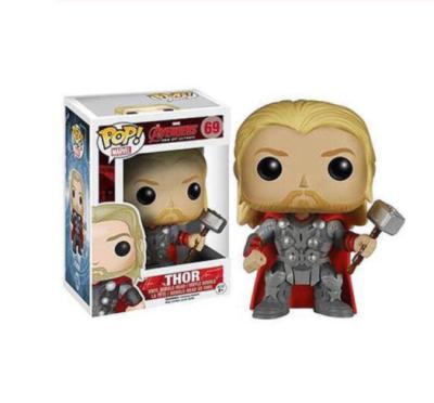 China Cartoon Toy Marvel Action Figure Thor Pop Toy PVC Toys for sale