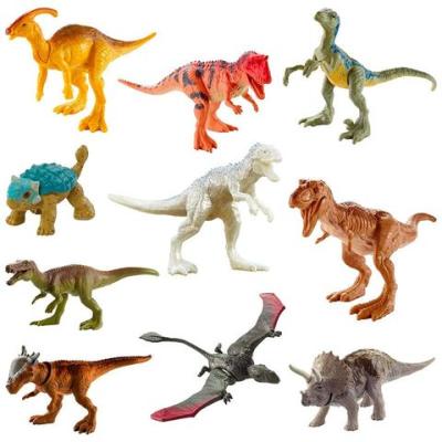 China Multipack Cartoon Toy PVC Dinosaur Figure Dino Toys With Accessories for sale