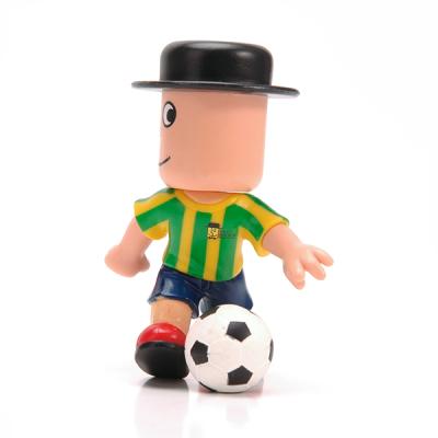 China TOY World Famous Plastic Cup Soccer Player Figures Football Figure for sale