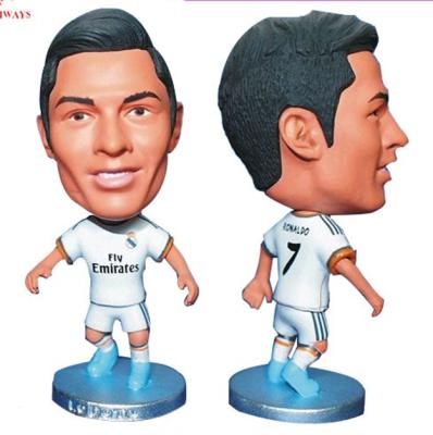 China OEM MODELS Plastic Action Numbers Plastic TOY Toy Soccer Player Manufacturer for sale