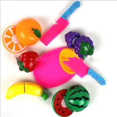 China The best choice for mini and funny toy kitchen fruit and vegetable decoration plastic set for sale