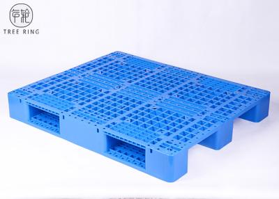 China Gele Rackable-HDPE Plastic Pallets met 9000 Pond Capaciteit P1210 Recyclings Te koop