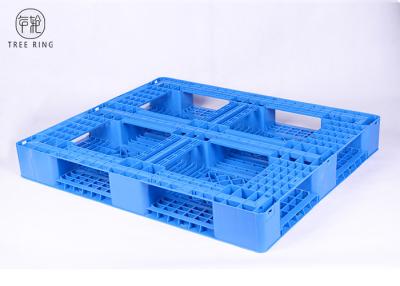 Cina Fondo completo di perimetro di Hd dei singoli pallet di plastica dell'HDPE, plastica di rinforzo che impila i pallet in vendita