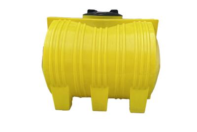 China 500L Free-Standing Custom Rotomolded Elliptical Horizontal Water Storage Tanks For Rainwater Harvesting for sale