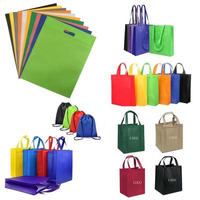 China Who respects the environment; Recyclable; 2021 Amazon reusable hot sales promotion large grocery shopping bag customized tnt supermarket non woven shopping bag for sale