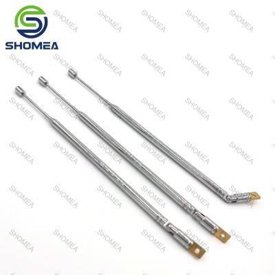 China SHOMEA Customized FM Radio Stainless Steel Telescopic Antenna With Metal Cap for sale