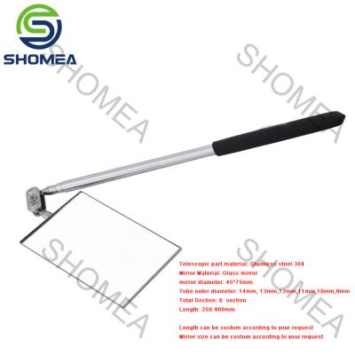 China SHOMEA Customized 304/201  Stainless Steel Telescopic Tool With Mirror for sale