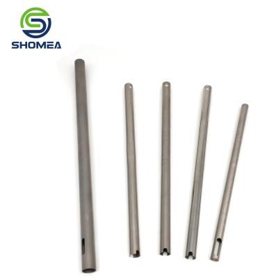 China SHOMEA Custom small diameter thin wall medical Stainless steel laser cutting tube for sale