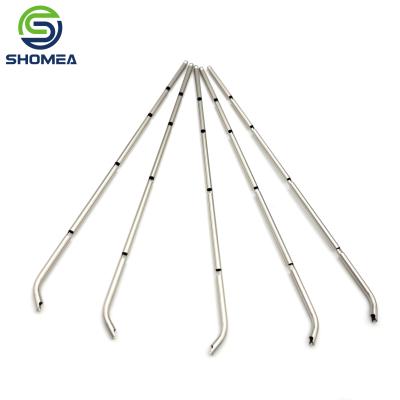 China SHOMEA Custom 304/ 316 Stainless steel ENT bent tube with cut slot for sale