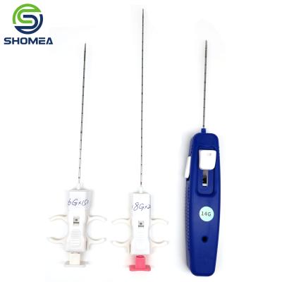 China SHOMEA Customized 18G Automatic Biospy needle with 10cm  15cm   20cm for sale