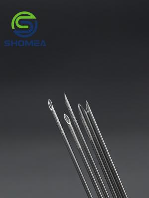 China SHOMEA Customized 11G*26G Back Cut Tip needle with Dimple Dot for sale