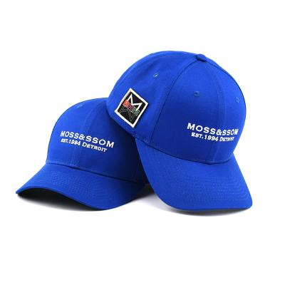 China COMMON custom design outdoor blue gorra hip hop hats with custom logo baseball cap sports for sale