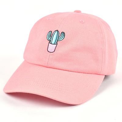 China Wholesale 6 Panel COMMON Cheap Unstructured Embroidered Custom Dad Hat for sale