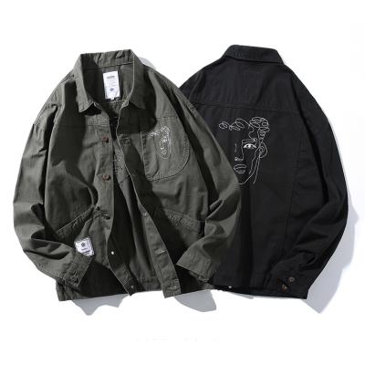 China Custom Anorak Fashion Streetwear Plus Size Men Jacket for sale