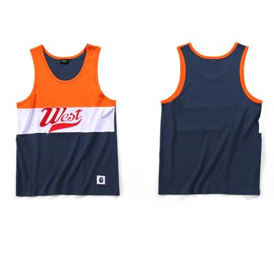 China QUICK DRY Mens Professional Gym Fitness Sleeveless Tank Top for sale