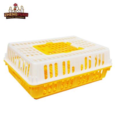 China Farm Transport chicken Wholesale Commercial Breeding Turnover Transport Duck Goose Cage Chicken Cages Egg Layer Poultry Farms Animal  Plastic Cages for sale