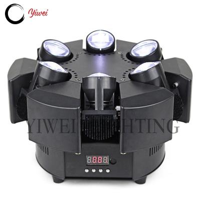 China Stage events factory supply 6X10W rgbw 4In1 led beam stage lighting equipment professional lights for DJ club for sale