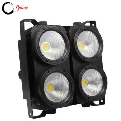 China Aluminum Stage Events Factory Supply Housing 400W Stage COB Blinder Light Dmx Control Stage Attendance Light for sale