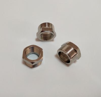 China Stainless Steel Adapter Wire Hex Reducer Bushing Hose Fitting Connector for sale