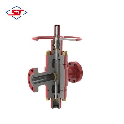 China energy & Shengji Wireline Pressure Control Equipment Wellhead Gate Valves Christmas Tree Extraction Valve for sale