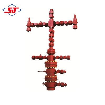 China Shengji Earthly API 6a porcelain wellhead and christmas tree x-mass tree for sale