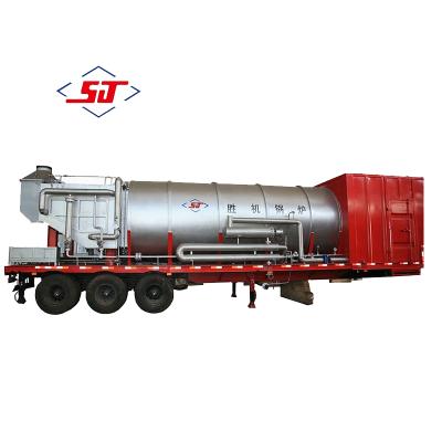 China Shengji Horizontal Oilfield Heat Steam High Pressure Industrial Boiler for sale