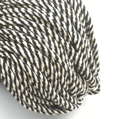 China Gift Packing 3mm Single Strand Macrame Twist Rope Cotton Rope Balls for sale