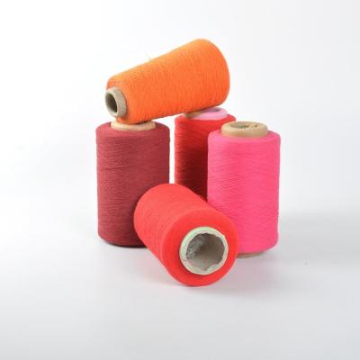 China Factory Recycled Hot Sale Recycled Wholesale Price 50/50 Polyester Yarn Cotton For Knitting Weaving for sale