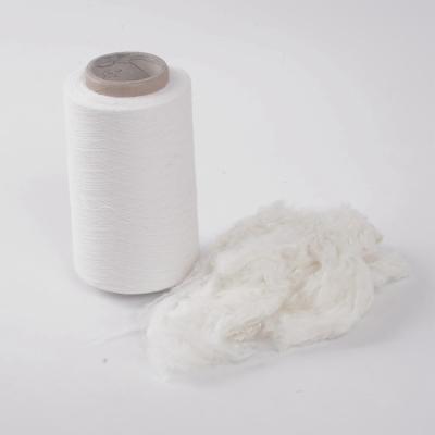 China Factory Sale Recycled Cotton Polyester Hot Open End Knitting And Weaving Jean Yarn Regenerated for sale