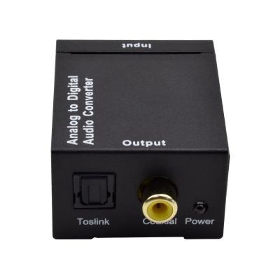 China Digital Coaxial Toslink Optical Signal To Analog Audio Converter Adapter YQ-89Q for sale