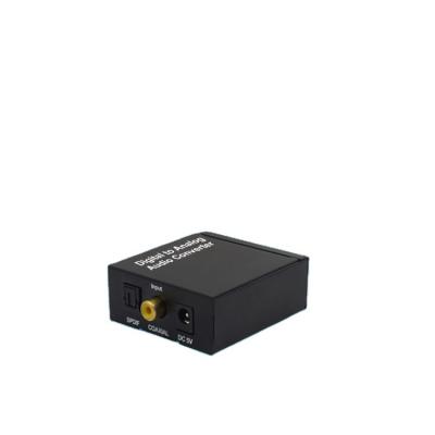 China Digital To Rca Optical Fiber Toslink Audio Converter Adapter YQ-668F for sale