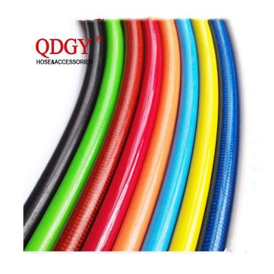 China Motocyle stitch sea j1401 colored stainless steel braided brake hose for sale