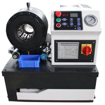 China Building Material Stores Customized 1/8inch To 2 3/8inch Hydraulic Semi Automatic Pipe Crimping Machine for sale